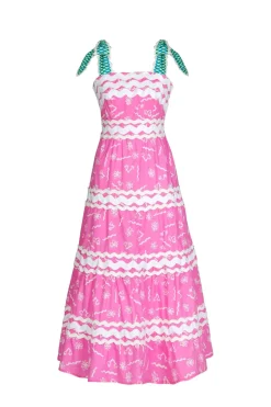 Celia B Lena Dress Pink-Women Dresses