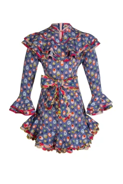 Celia B Manatier Dress-Blue-Women Dresses