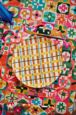 Celia B Marigold Plate Set Of Two- Homeware