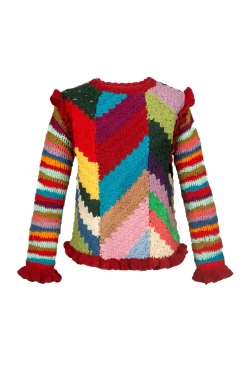 Celia B Mimosa Sweater-Women Crochet