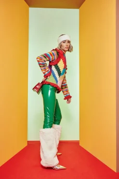 Celia B Mimosa Sweater-Women Crochet