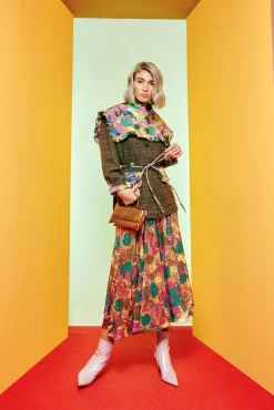 Celia B Olivo Jacket-Women Coats & Jackets