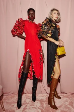 Celia B Paloma Dress-Black-Women Dresses