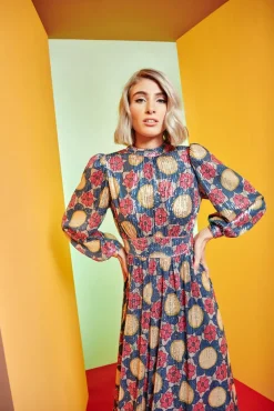 Celia B Pervenche Dress-Women Dresses