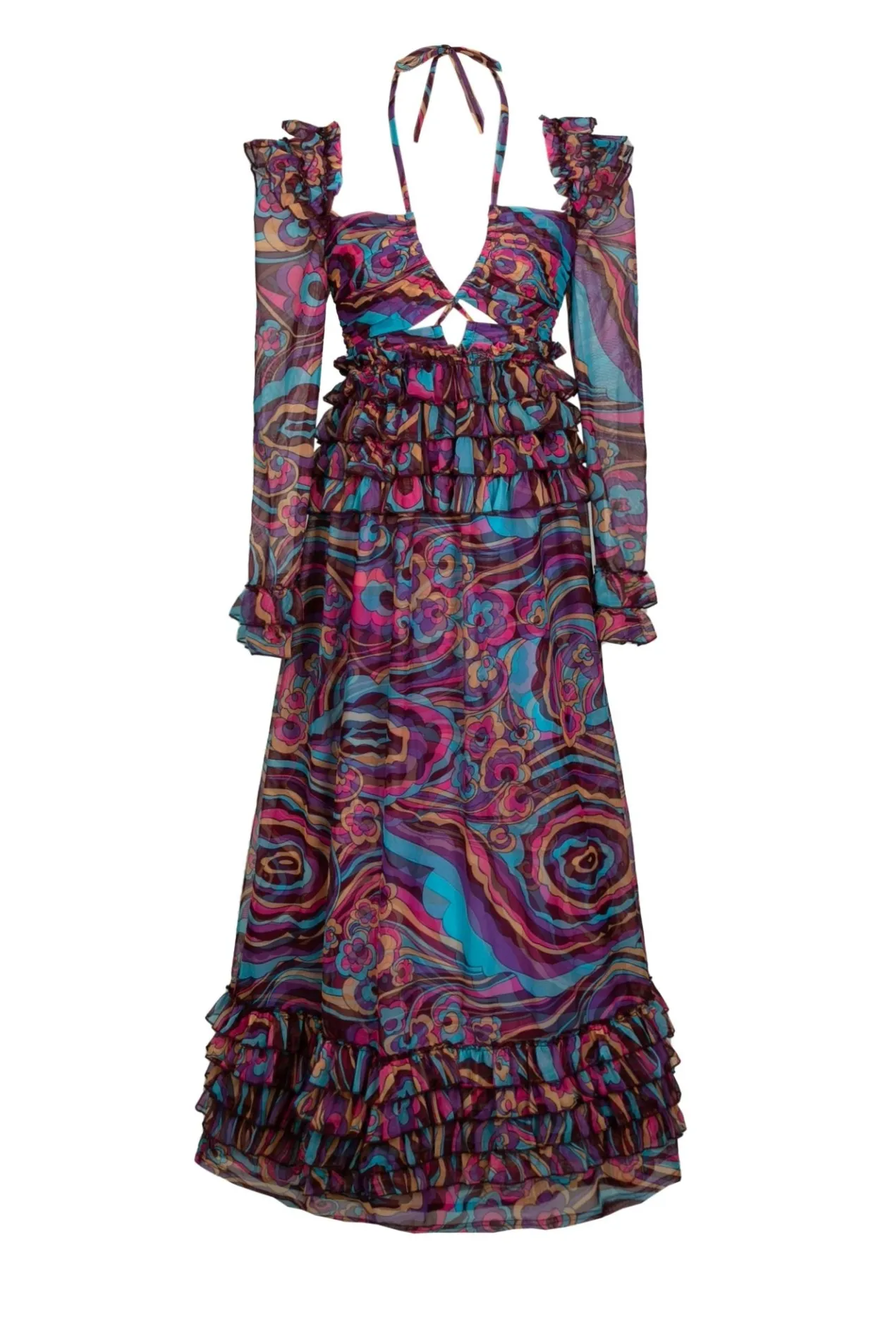Celia B Plumbago Dress-Women Dresses