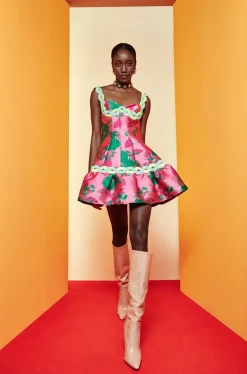 Celia B Rosso Dress-Women Dresses