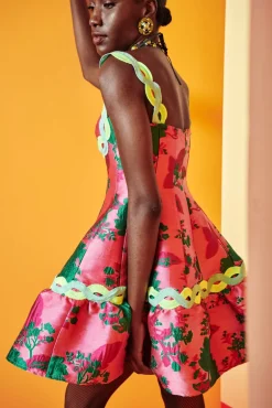 Celia B Rosso Dress-Women Dresses