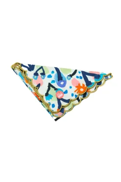 Celia B Sea Flowers Napkins Set Of Two- Homeware