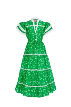 Celia B Sedna Dress Green-Women Dresses