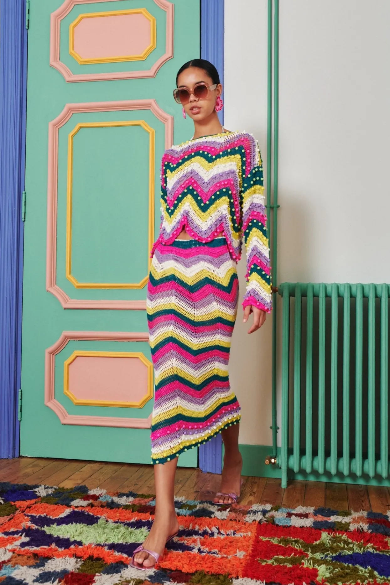 Celia B Sulu Top Multi-Women Tops