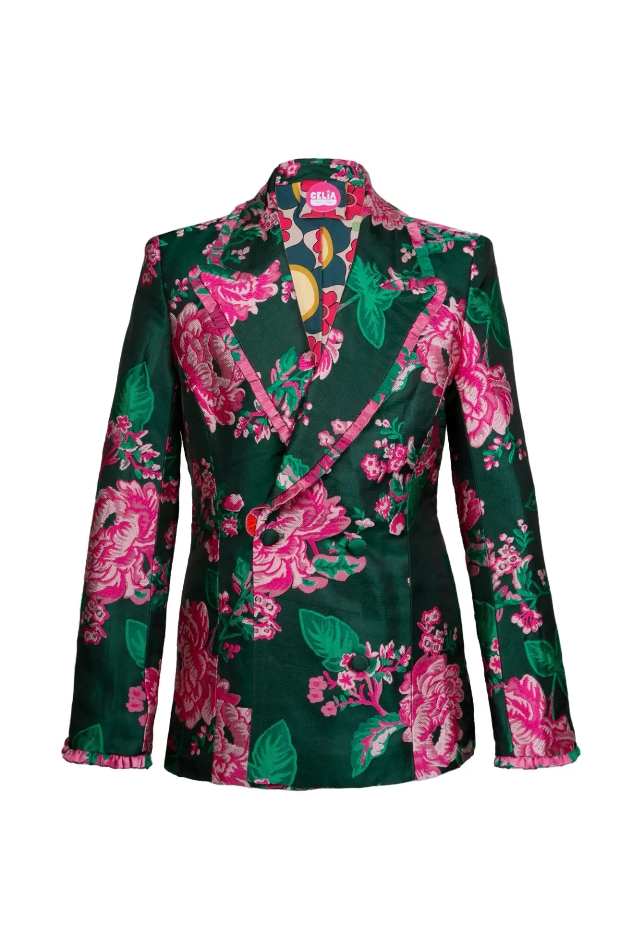 Celia B Tango Jacket-Green-Women Coats & Jackets