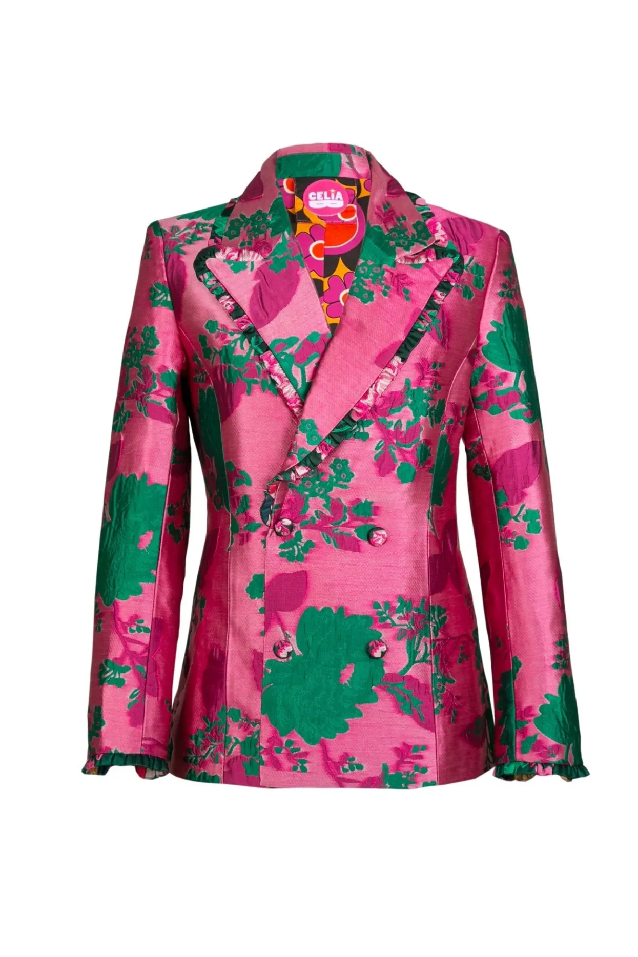 Celia B Tango Jacket-Pink-Women Coats & Jackets
