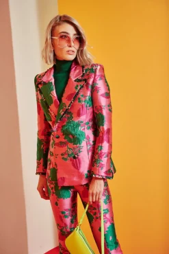 Celia B Tango Jacket-Pink-Women Coats & Jackets