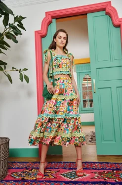 Celia B Tota Skirt Multi-Women Skirts