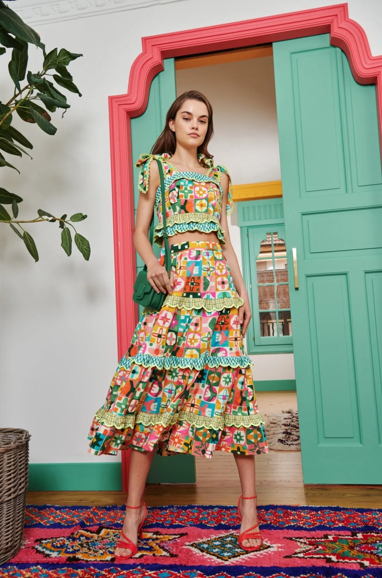 Celia B Tota Skirt Multi-Women Skirts