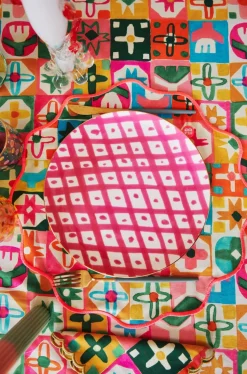 Celia B Water Lilies Plate Set Of Two- Homeware